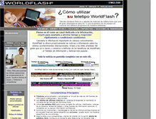 Tablet Screenshot of espanol.worldflash.com